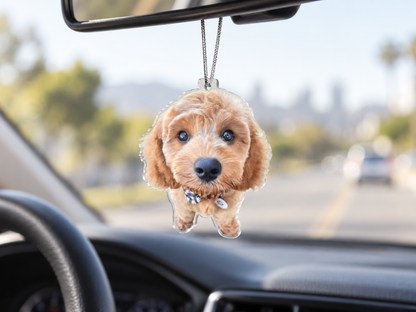 Custom Pet Photo Ornament – Double-Sided, Custom-Cut Acrylic