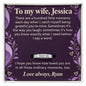 All the Little Moments Ring for Wife – Personalized Engraving & Message Card