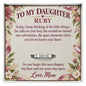 Wherever This Next Chapter Takes You – Personalized Daughter Ring From Mom