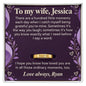 All the Little Moments Ring for Wife – Personalized Engraving & Message Card