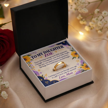 Getting to Love You Through Every Age – Personalized Birthday Ring for Daughter From Mom