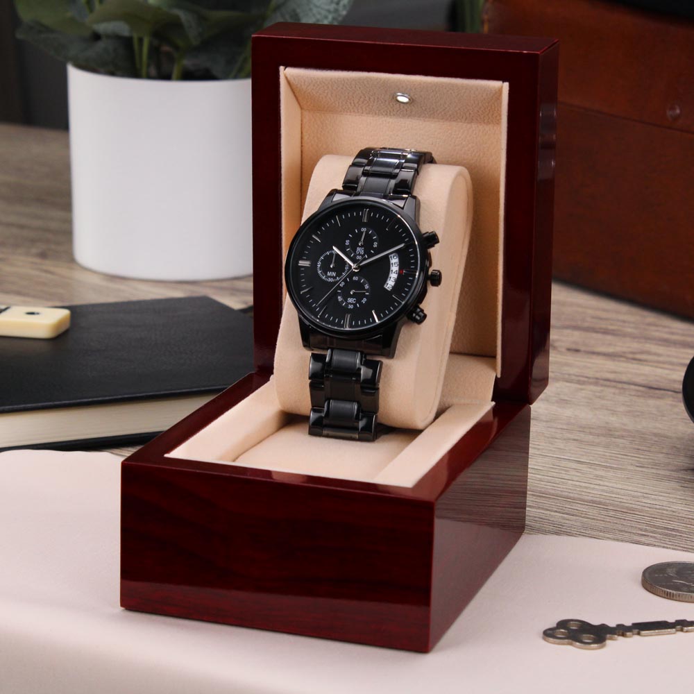 Personalized My Favorite Place Is Beside You Watch – Engraved Romantic Gift for Him