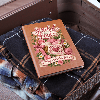Personalized Crochet Journal — Stitched With Love Custom Crochet Notes Gift
