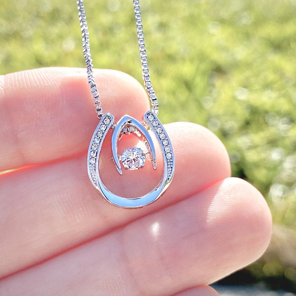 Still So Lucky to Love You Birthday Necklace for Wife – Personalized Lucky In Love