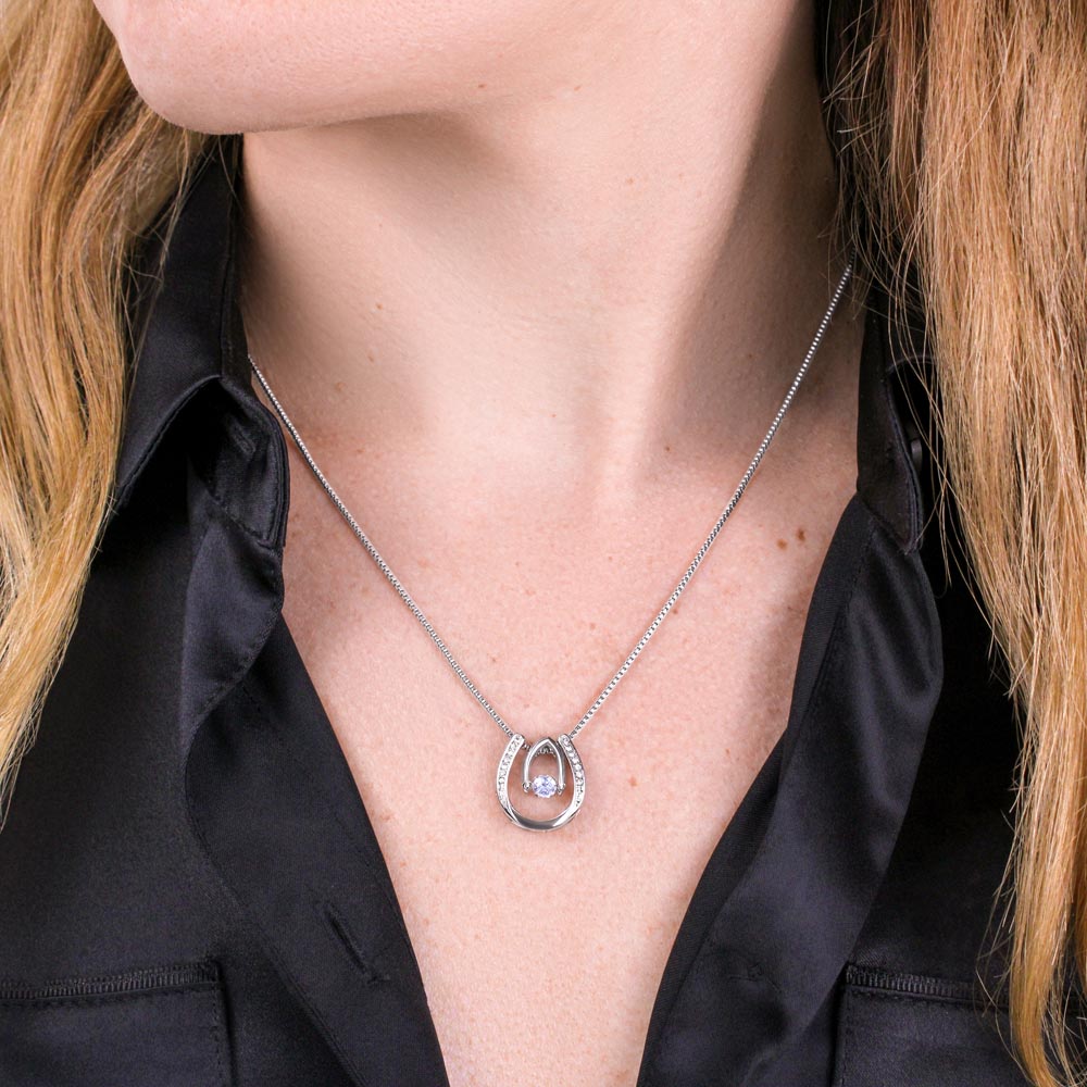 Life Is Better With You Birthday Necklace for Her – Personalized Lucky In Love