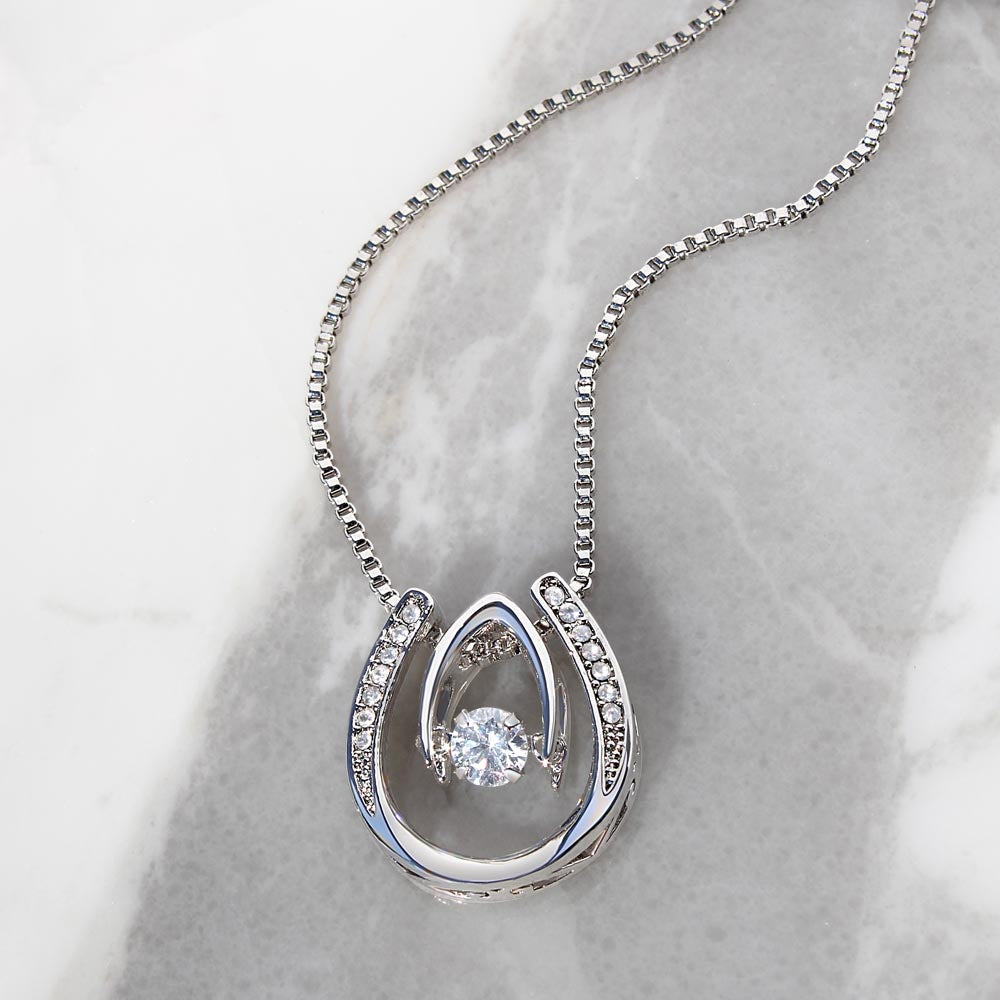 Still So Lucky to Love You Birthday Necklace for Wife – Personalized Lucky In Love