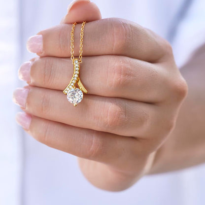 Your Kindness Is a Gift Birthday Necklace for Her – Personalized Alluring Beauty