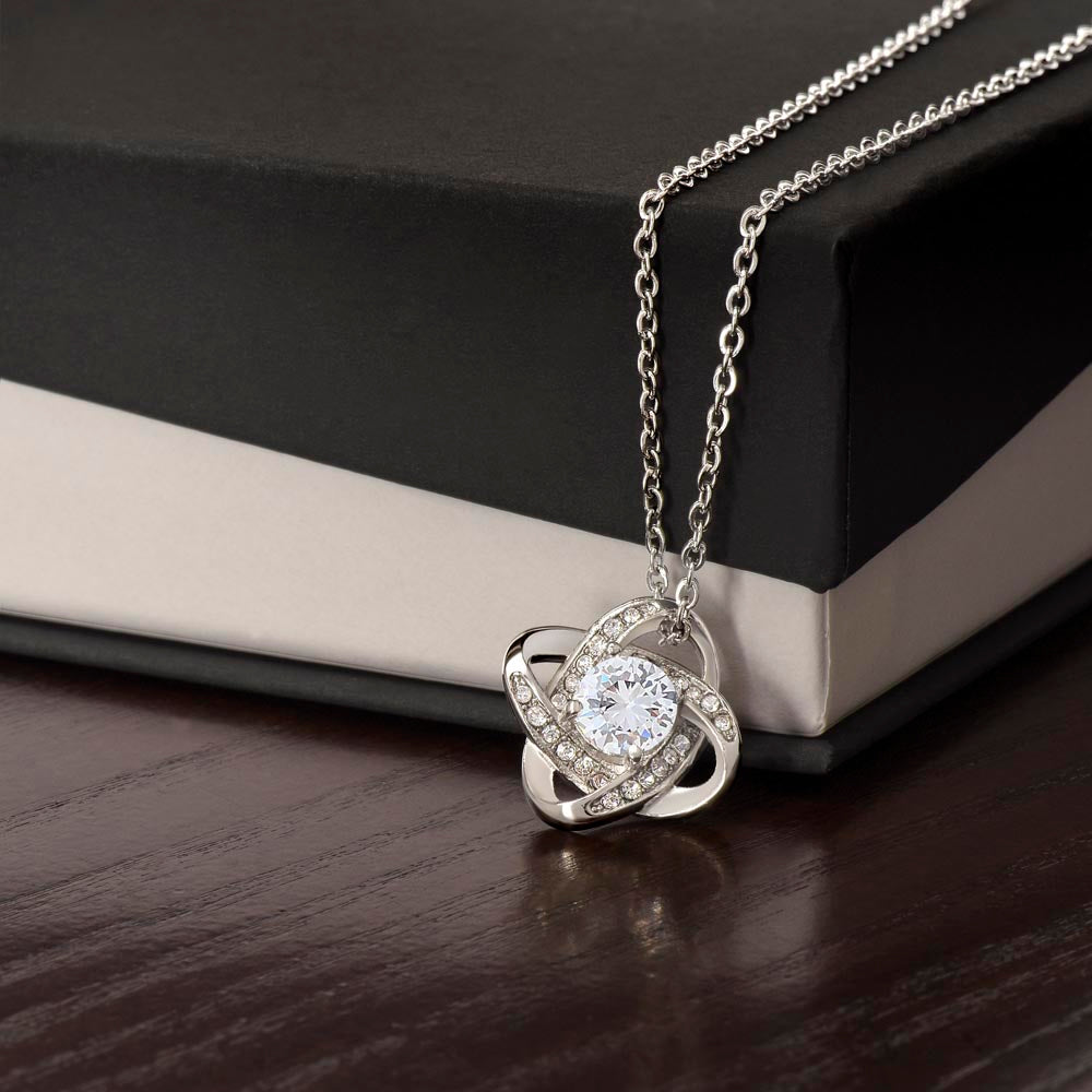 You Make Ordinary Days Special Birthday Necklace for Her – Personalized Love Knot