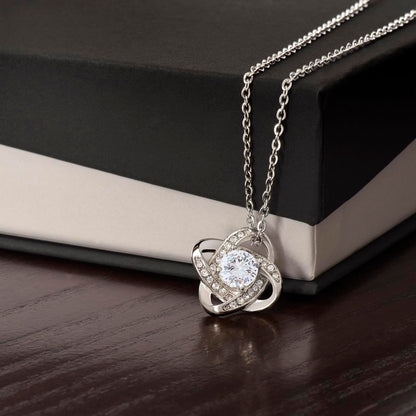You Make Ordinary Days Special Birthday Necklace for Her – Personalized Love Knot
