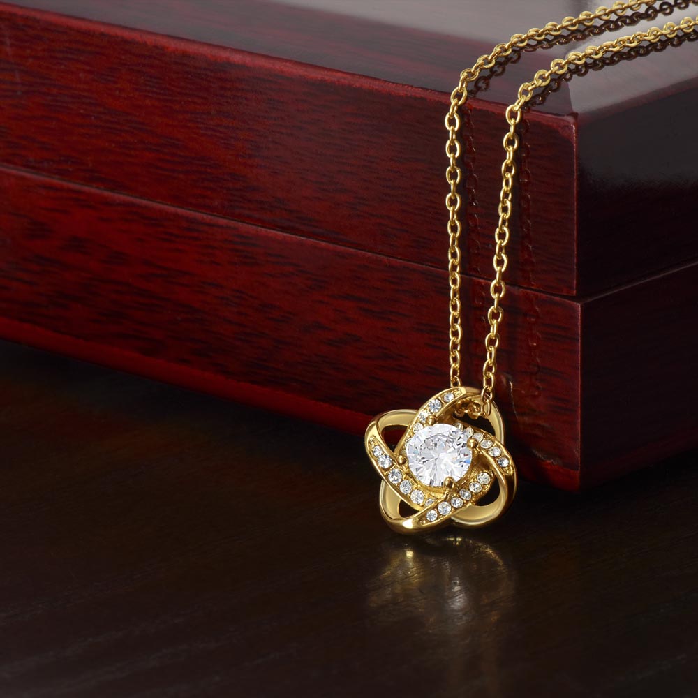 You Make Ordinary Days Special Birthday Necklace for Her – Personalized Love Knot