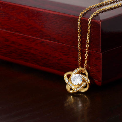 You Make Ordinary Days Special Birthday Necklace for Her – Personalized Love Knot