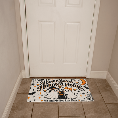 Home Sweet Haunted Home – Me and My Boo Halloween Doormat