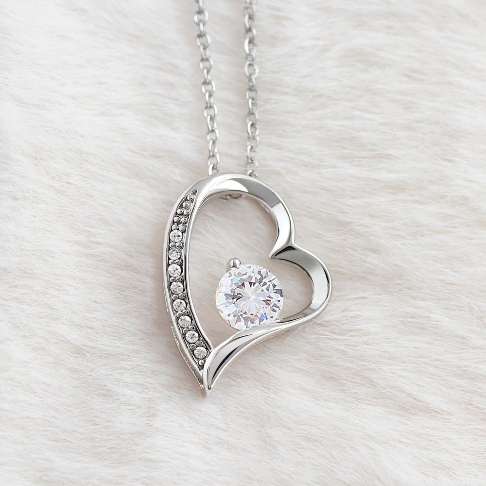 Best Part of Every Day Anniversary Necklace for Her – Personalized Forever Love Heart