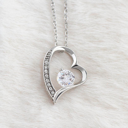 Best Part of Every Day Anniversary Necklace for Her – Personalized Forever Love Heart