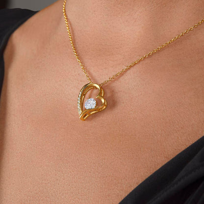 Best Part of Every Day Anniversary Necklace for Her – Personalized Forever Love Heart