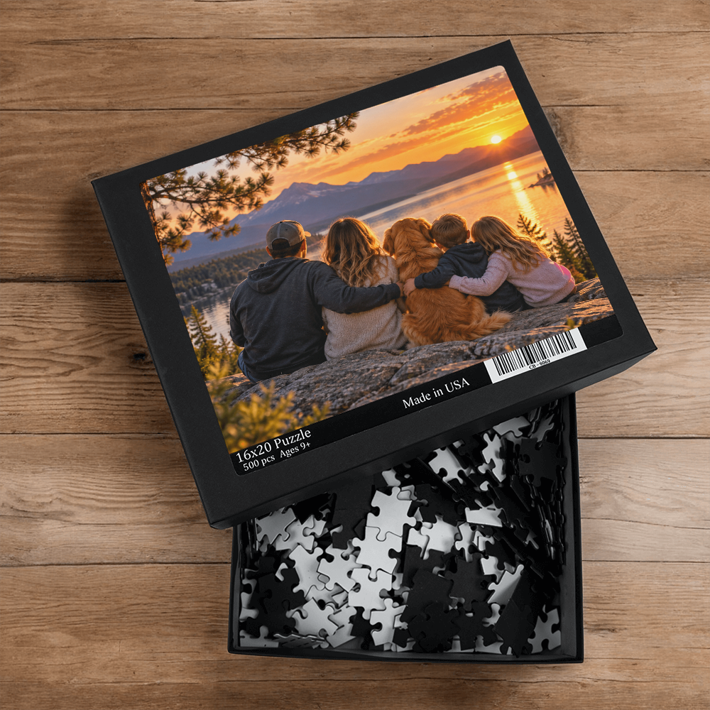 Personalized Photo Puzzle – Custom 500-Piece Jigsaw Puzzle