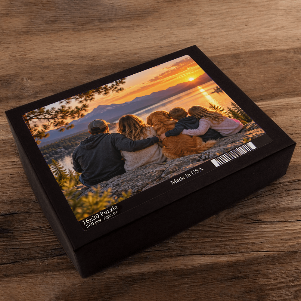 Personalized Photo Puzzle – Custom 500-Piece Jigsaw Puzzle