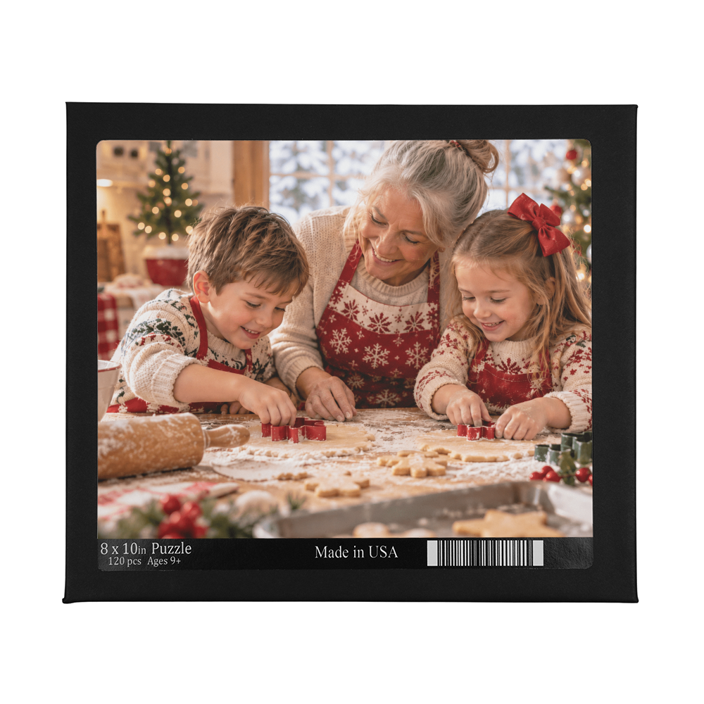 Personalized Photo Puzzle – Custom 120-Piece Jigsaw Puzzle