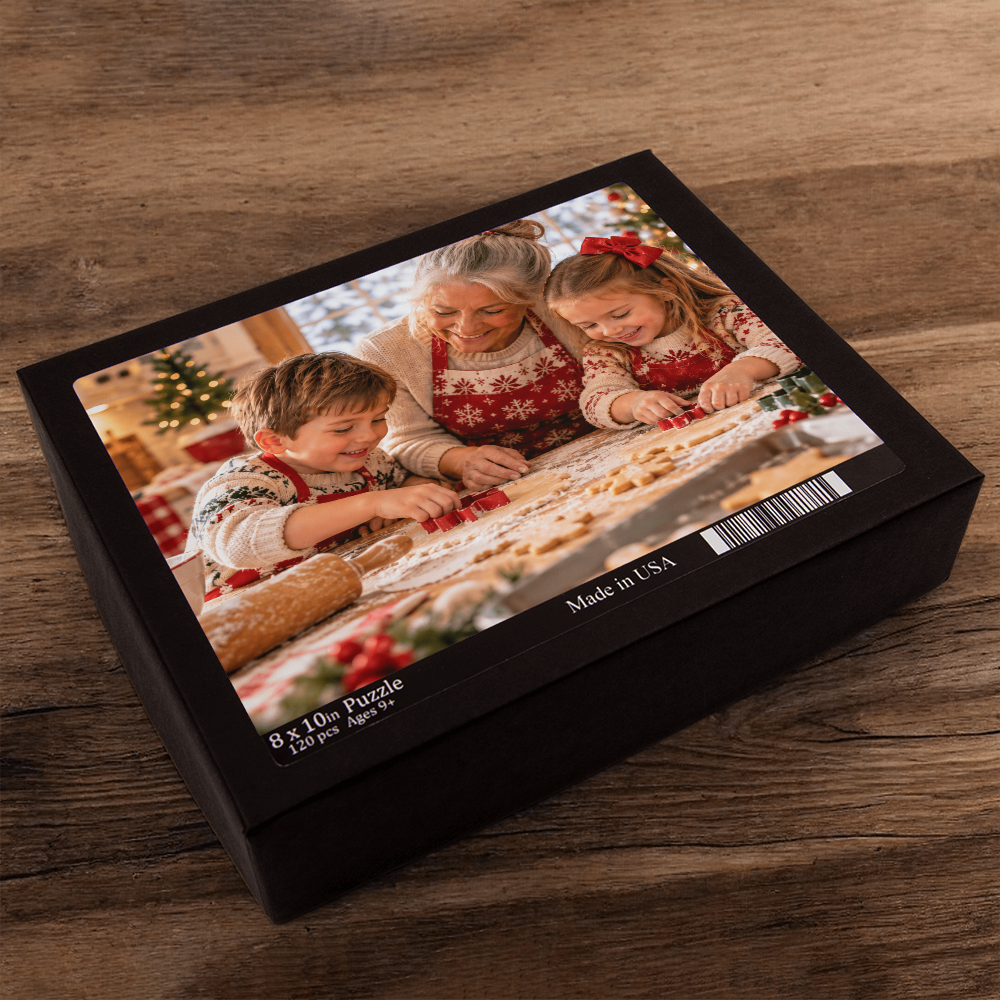 Personalized Photo Puzzle – Custom 120-Piece Jigsaw Puzzle