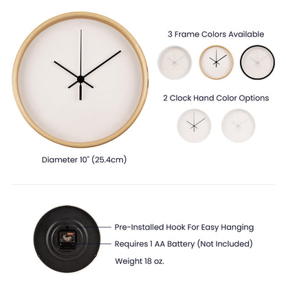 Rooted in Love – Personalized Family Tree Wall Clock