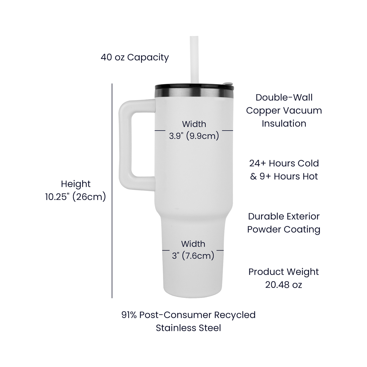 Dog Mom Era – Personalized 40oz Tumbler with Dog's Name