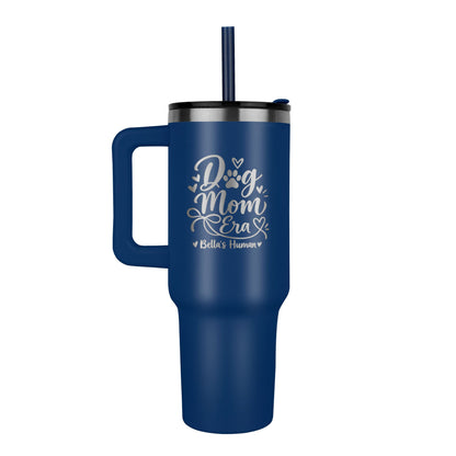 Dog Mom Era – Personalized 40oz Tumbler with Dog's Name