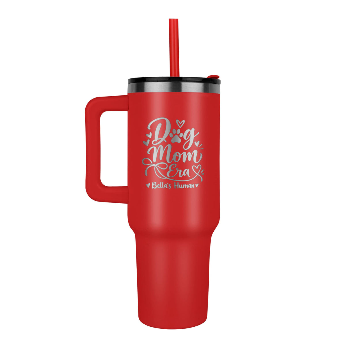 Dog Mom Era – Personalized 40oz Tumbler with Dog's Name