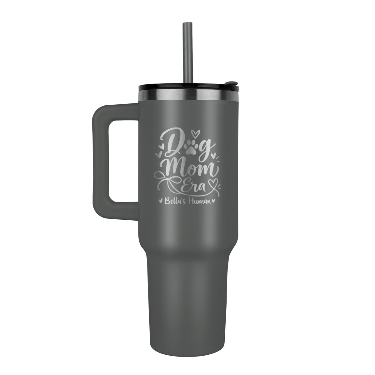 Dog Mom Era – Personalized 40oz Tumbler with Dog's Name