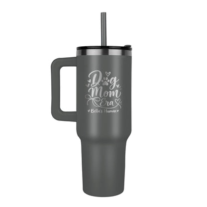 Dog Mom Era – Personalized 40oz Tumbler with Dog's Name