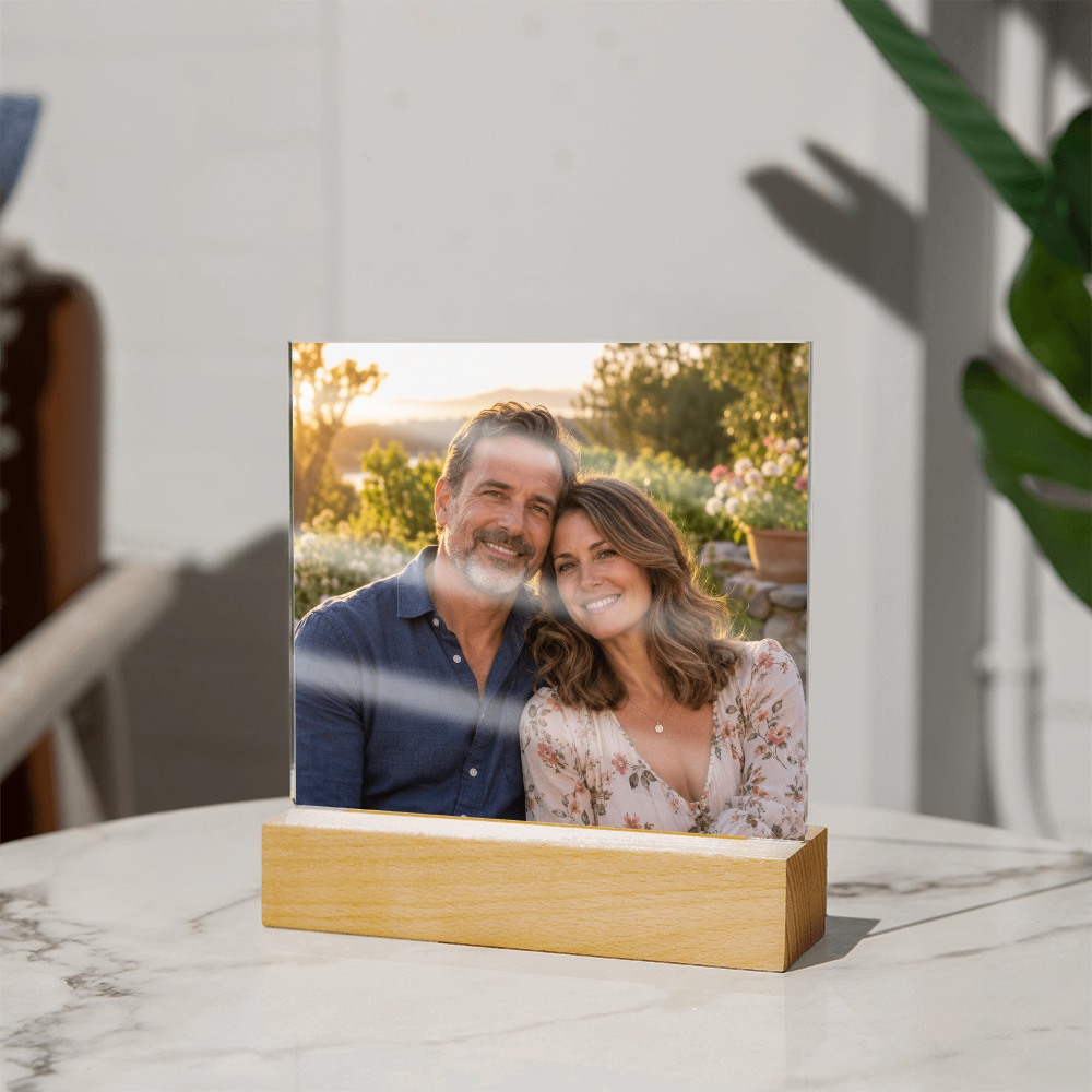 Your Favourite Moment – Personalized Photo Acrylic Plaque