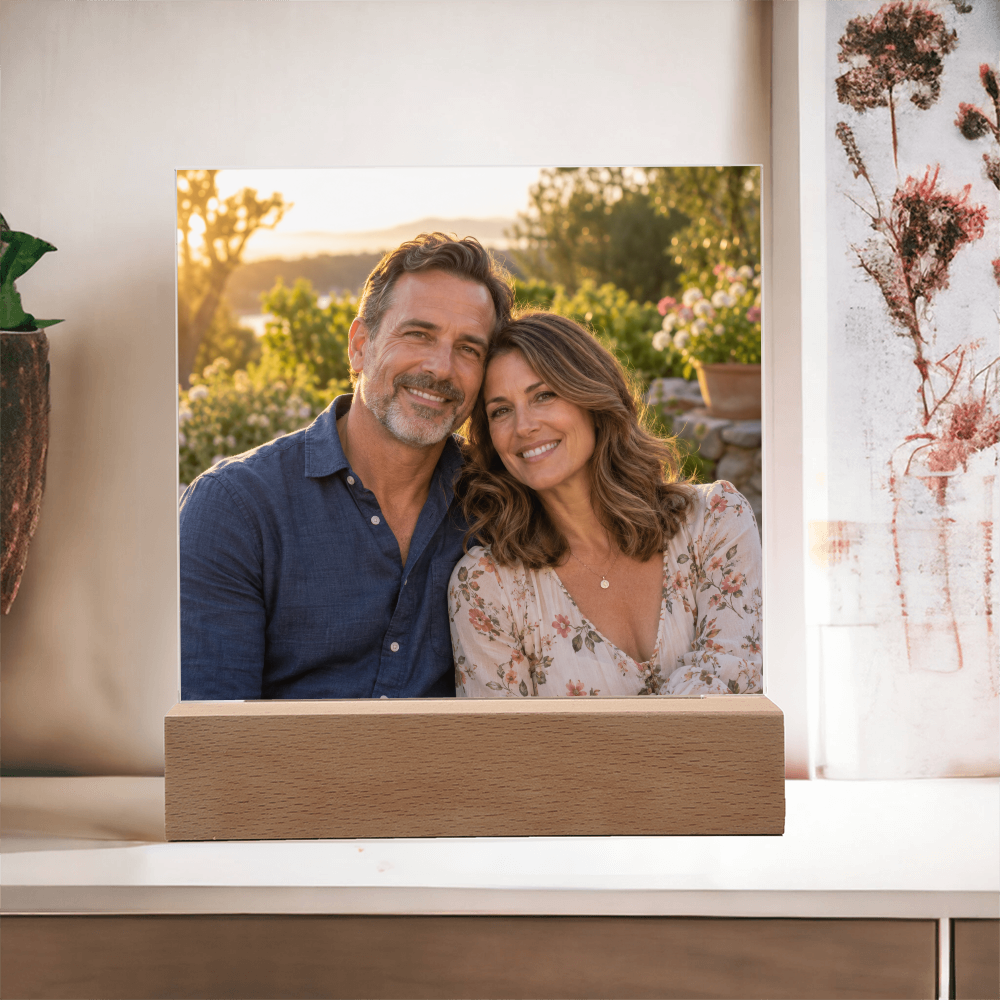 Your Favourite Moment – Personalized Photo Acrylic Plaque