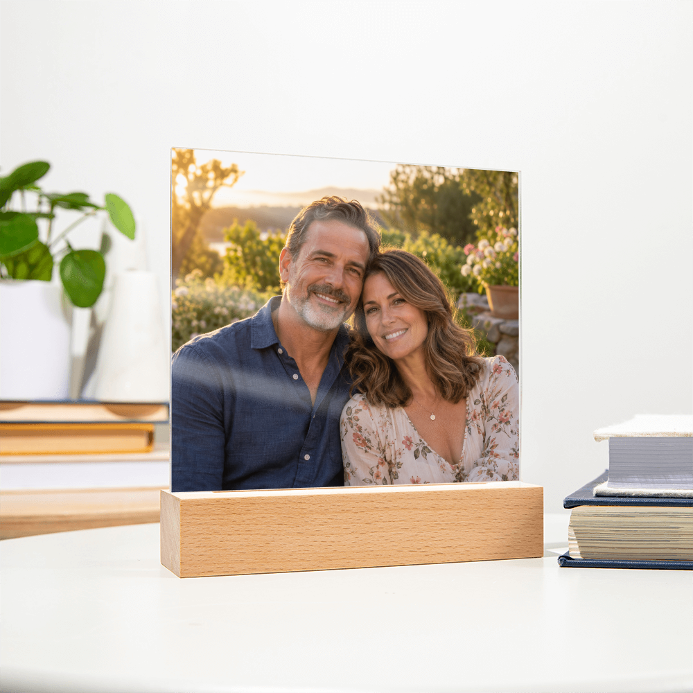 Your Favourite Moment – Personalized Photo Acrylic Plaque