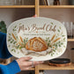 Personalized Sourdough Bread Club Serving Platter – Custom Name Gift for Bread Bakers