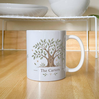 Personalized Family Tree Mug – All Because Two People Fell in Love