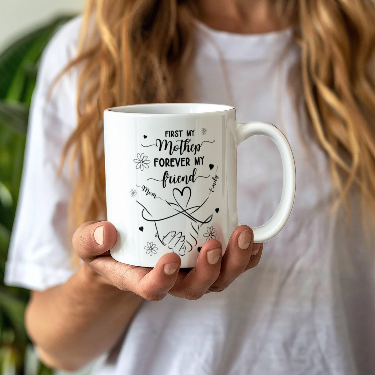 Personalized First My Mother, Forever My Friend Mug – Custom Gift for Mom